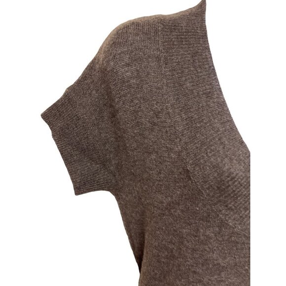 BCBHMaxAzaria Brown Belted Cashmere Wool Dress Women's Size Small - Picture 3 of 9